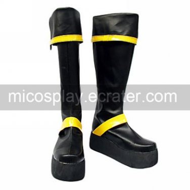Cosplay Boots Inspired by D.Gray-man-Kanda Yuu Album VER. Black