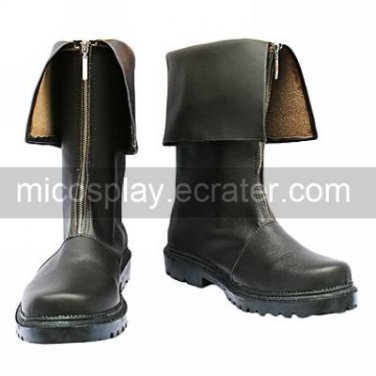 Cosplay Boots Inspired by Dissidia Final Fantasy-Klaud Dark Brown