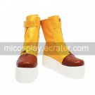 Cosplay Boots Inspired by Dragon Ball Trunks Yellow Platform