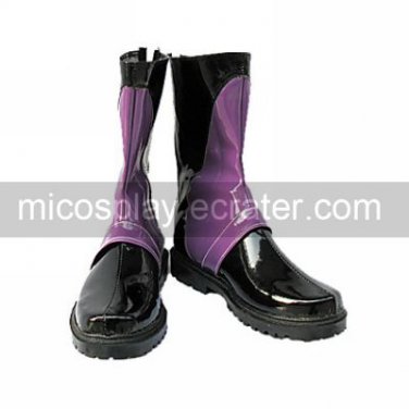 Cosplay Boots Inspired by FateStay Night Rider Purple and Black