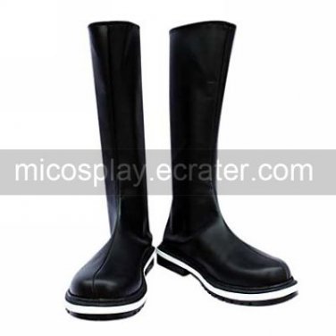 Cosplay Boots Inspired by Final Fantasy &acirc;�&brvbar; Kadaj Black