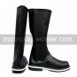Cosplay Boots Inspired by Final Fantasy &acirc;�&brvbar; Kadaj Black