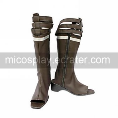 Cosplay Boots Inspired by Final Fantasy XIII-Yon Hang Brown
