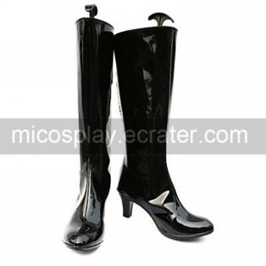 Cosplay Boots Inspired by Gintama Kagura Black