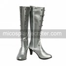 Cosplay Boots Inspired by Gosick Victorique Silver