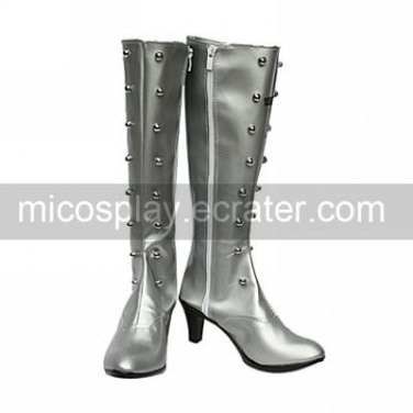 Cosplay Boots Inspired by Gosick Victorique Silver