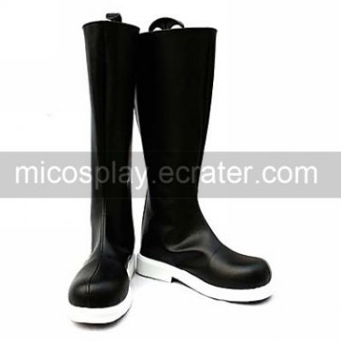 Cosplay Boots Inspired by Guilty Crown Inori Yuzuriha for Black Dress