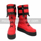 Cosplay Boots Inspired by Guilty Gear Sol Badguy Red