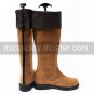 Cosplay Boots Inspired by Hakuoki Heisuke Todo Brown