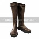 Cosplay Boots Inspired by Hakuoki Shinpachi Nagakura
