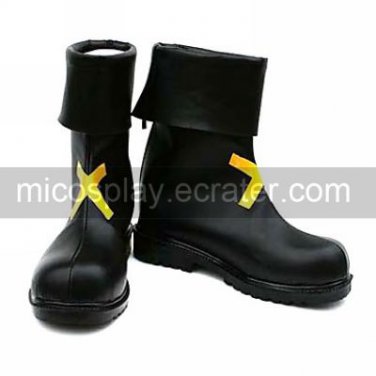 Cosplay Boots Inspired by Magical Girl Lyrical Nanoha Hayate Yagami