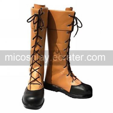 Cosplay Boots Inspired by Okami-san Ryoko Ookami Yellow