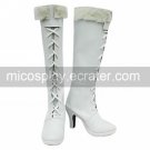 Cosplay Boots Inspired by One Piece NICO Robin White