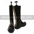 Cosplay Boots Inspired by Pandora Hearts Black PU Leather