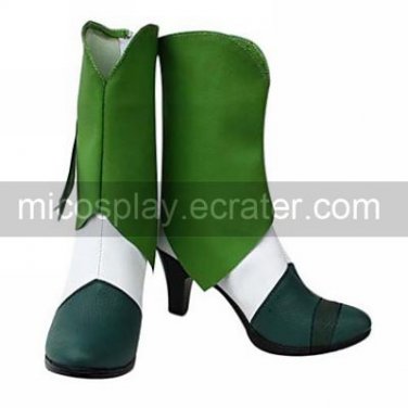 Cosplay Boots Inspired by Pretty Cure-Cure March Green
