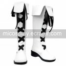 Cosplay Boots Inspired by Reborn! Varia Belphegor White