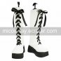 Cosplay Boots Inspired by Reborn! Varia Belphegor White Lace-up