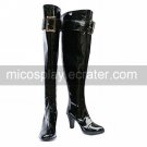 Cosplay Boots Inspired by Togainu no Chi Emma Black High High