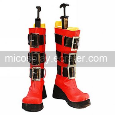 Cosplay Boots Inspired by Togainu no Chi Rin Orange