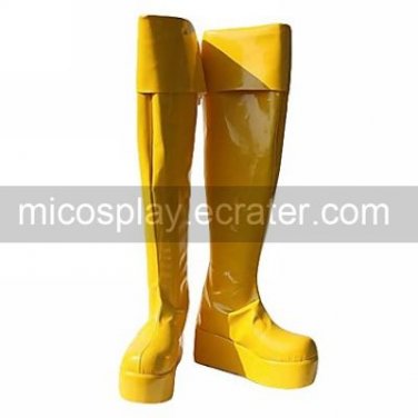 Cosplay Boots Inspired by Vocaloid - Love is War Kagamine Rin