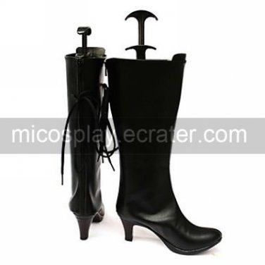 Cosplay Boots Inspired by Vocaloid Gumi Black High Heel
