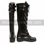 Cosplay Boots Inspired by Vocaloid Kagamine Rin Black Punk Style