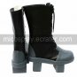 Cosplay Boots Inspired by Vocaloid Senbon Sakura Kaito Black