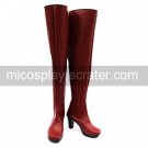 Cosplay Boots Inspired by Vocaloid Senbon Sakura Meiko Brown