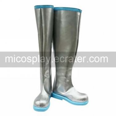 Cosplay Boots Inspired by Vocaloid Snow Miku1