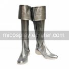 Cosplay Boots Inspired by Vocaloid Type H Miku SilVER.