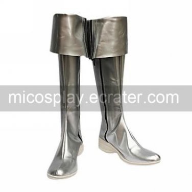 Cosplay Boots Inspired by Vocaloid Type H Miku SilVER.