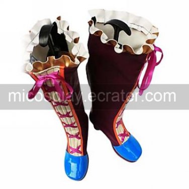 Cosplay Boots Inspired by Vocaloid UTAU Ritsu Namine