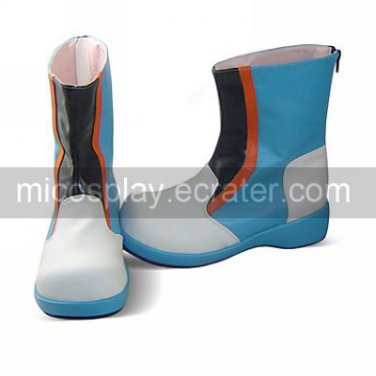 Cosplay Boots Inspired by Vocaloid-Kaito Round Toe