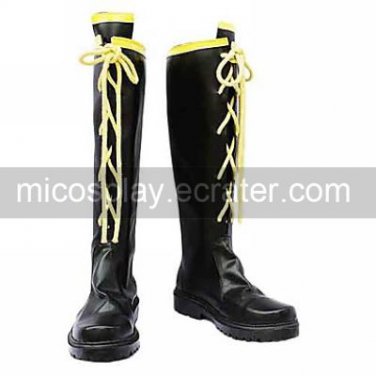 Cosplay Boots Inspired by Vocaloid-Len Synchronicity VER.