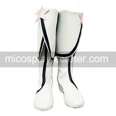 Cosplay Boots Inspired by Vocaloid-Miki White