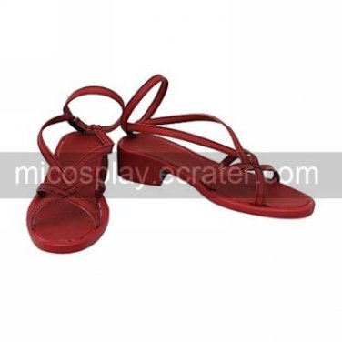 Cosplay Sandals Inspired by Fairy Tail-Levy Mcgarden Red
