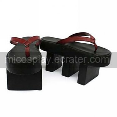 Cosplay Sandals Inspired by Vocaloid Senbon Sakura Meiko Black