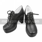 Cosplay Shoes Inspired by Black Butler Ciel Phantomh Black High-heel
