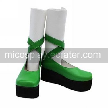 Cosplay Shoes Inspired by Episode5 End of the Golden Witch-Furufuru Green VER.