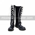 Cosplay Shoes Inspired by Final Fantasy Yuna Black Lace-up