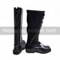Cosplay Shoes Inspired by Final Fantasy Yuna Black Lace-up