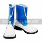 Cosplay Shoes Inspired by Final Fantasy-Rikku Blue White PU Leather