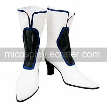 Cosplay Shoes Inspired by Guilty Gear Dizzy White Winkle-picker