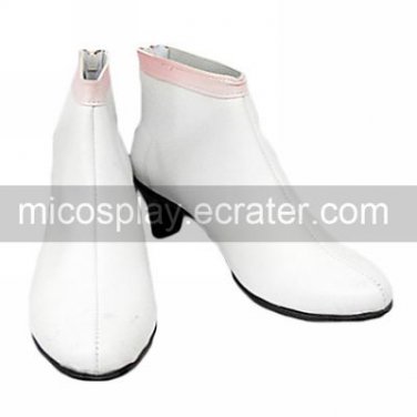 Cosplay Shoes Inspired by Gundam Seed Lacus Clyne White