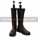Cosplay Shoes Inspired by Hakuoki Saito Hajime Dark Brown