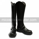 Cosplay Shoes Inspired by Hakuoki Shiranui Kyou Black PU Leather