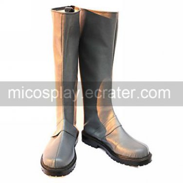 Cosplay Shoes Inspired by Hetalia Gray PU Leather