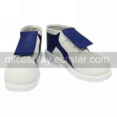 Cosplay Shoes Inspired by Inazuma Eleven Shawn Frost White Blue
