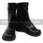 Cosplay Shoes Inspired by Reborn! Superbia Squalo Cool Black High-cut
