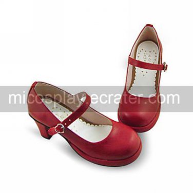 Cosplay Shoes Inspired by Touhou Project-Remilia Scarlet